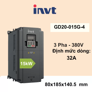 Biến Tần INVT 15kW 3 Pha 380V GD20-015G-4