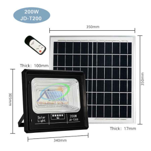 Đèn Pha Năng Lượng Mặt Trời JIDIAN JD-T200W