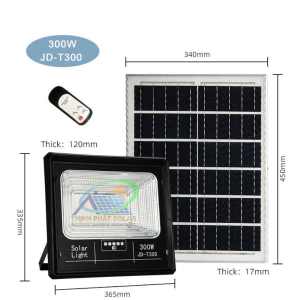 Đèn Pha Năng Lượng Mặt Trời JIDIAN JD-T300W